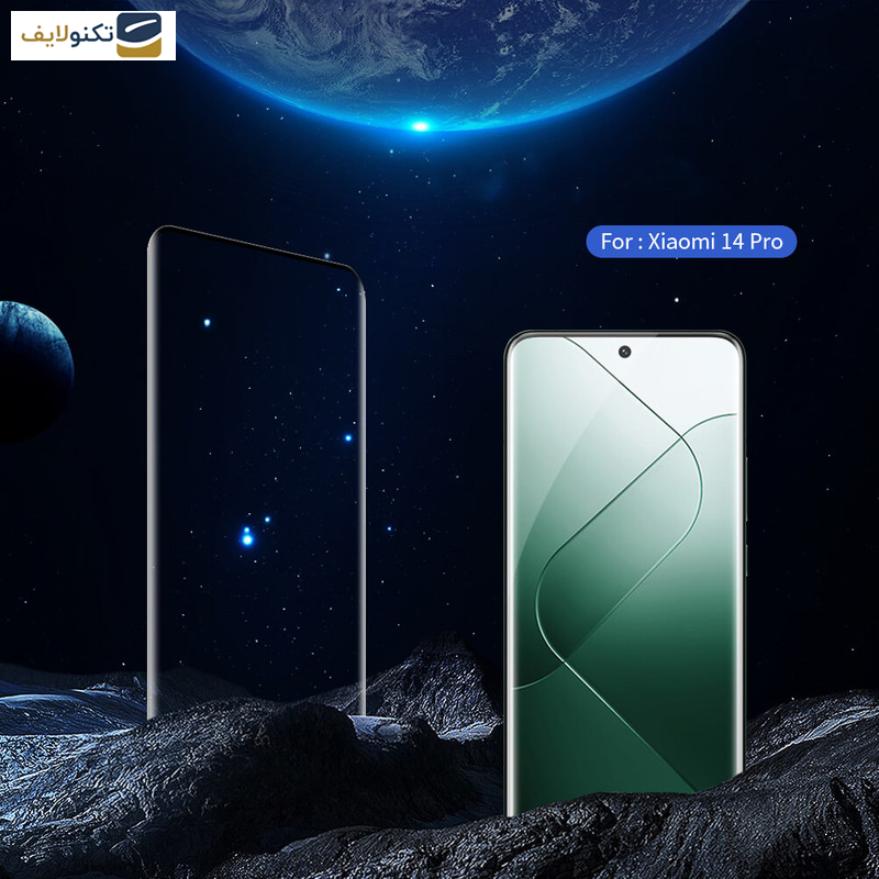 محافظ صفحه نمایش بوف مدل FullGlue-Max-G مناسب برای گوشی موبایل شیائومی 14 Pro - Buff FullGlue-Max-G Glass Screen Protector For Xiaomi 14 Pro