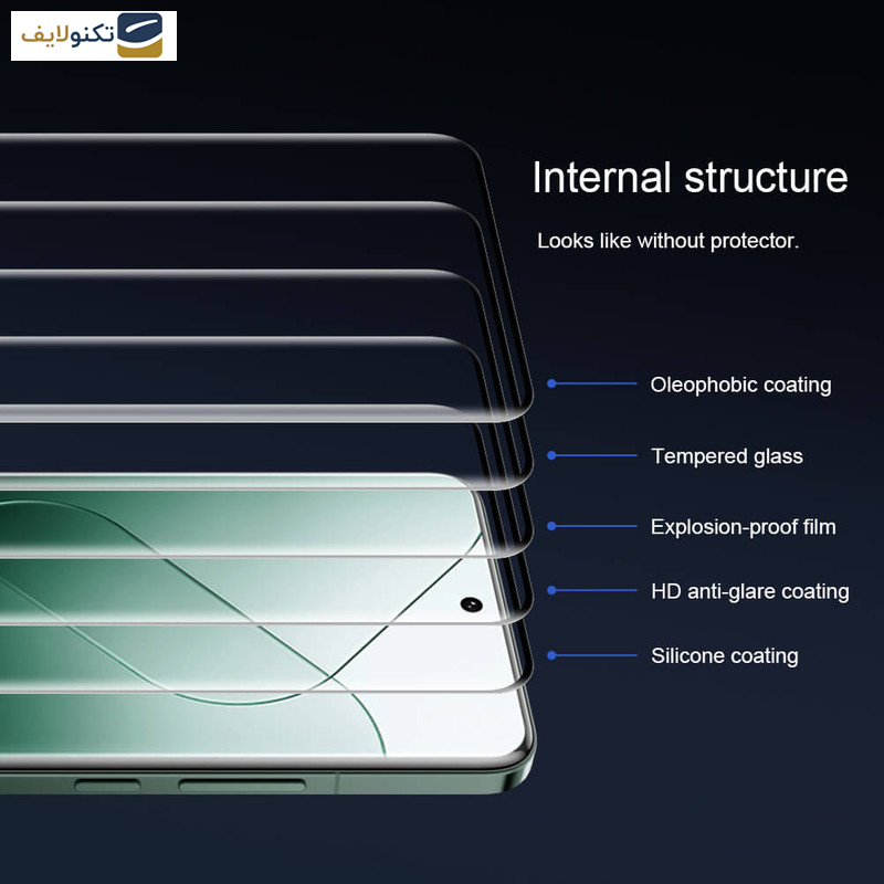 محافظ صفحه نمایش بوف مدل FullGlue-Max-G مناسب برای گوشی موبایل شیائومی 14 Pro - Buff FullGlue-Max-G Glass Screen Protector For Xiaomi 14 Pro