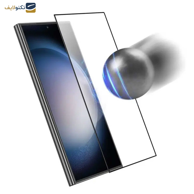محافظ صفحه نمایش بوف مدل FullGlue-Max مناسب برای گوشی موبایل سامسونگ Galaxy S24 Ultra - Buff FullGlue-Max Glass Screen Protector For Samsung Galaxy S24 Ultra