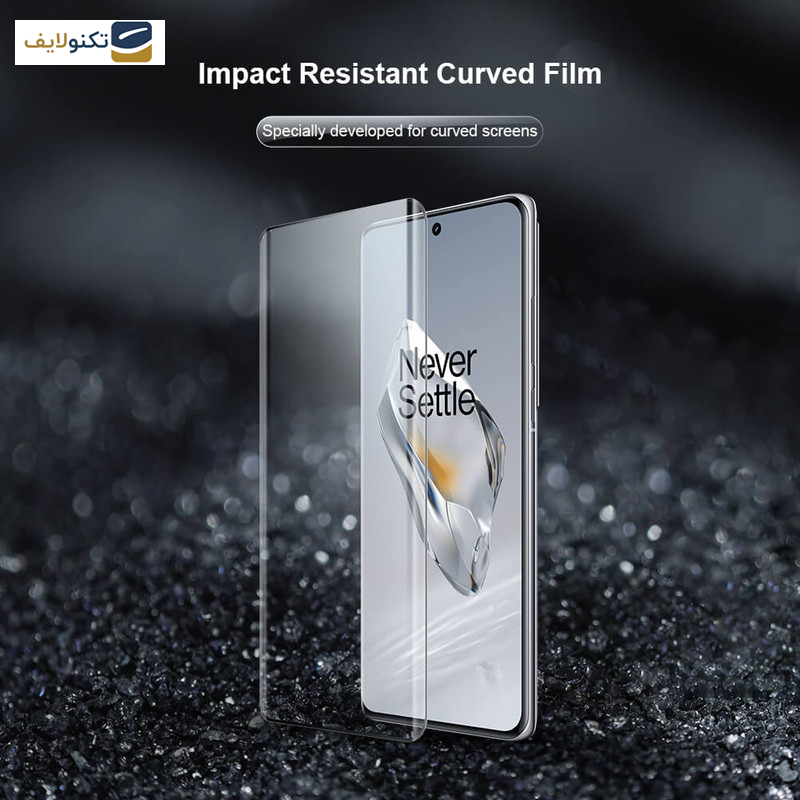 گلس گوشی وان پلاس OnePlus 12 نیلکین مدل Impact Resistant بسته دوعددی  - Nillkin Impact Resistant Curved Film for Oneplus 12 2 pieces