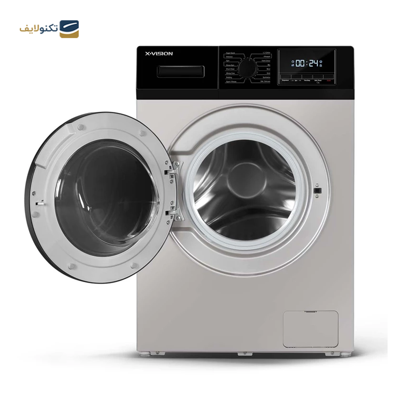 ماشین لباسشویی ایکس ویژن 7 کیلویی مدل TG72-BS - X.Vision TG72-BS Washing Machine