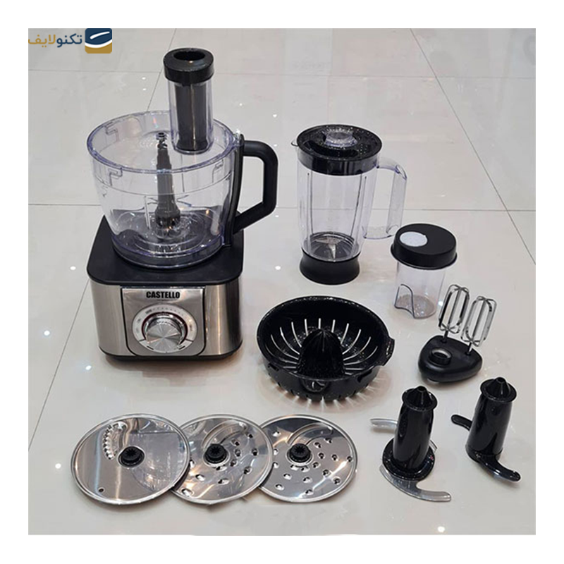 غذاساز کاستلو مدل CFP400 - Castello CFP400 Food Processor