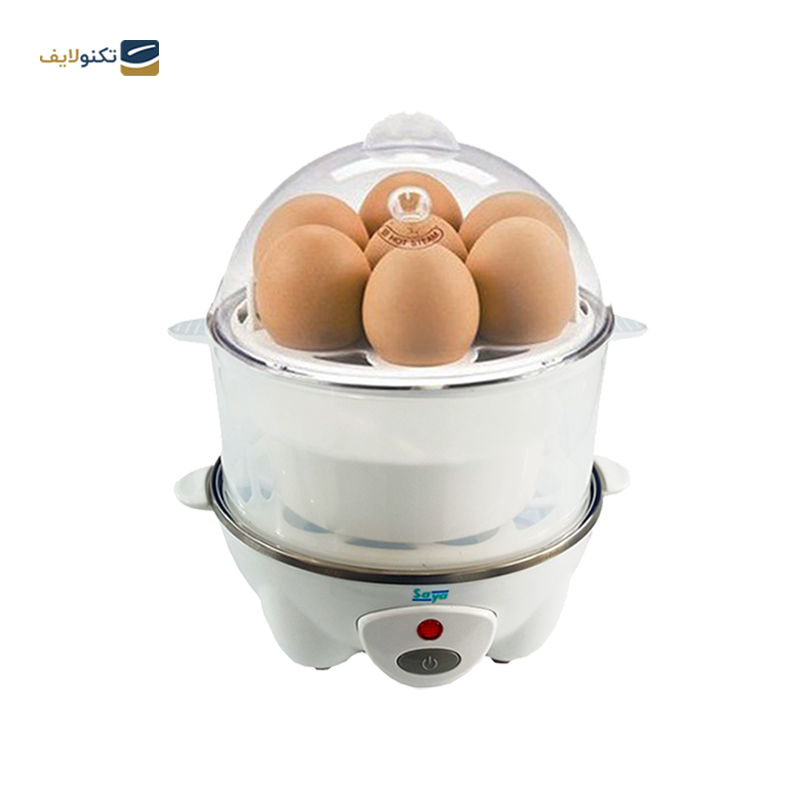 تخم مرغ پز پارس خزر مدل 2 طبقه egg morning - Pars khazar 2 floors egg morning Egg cooker