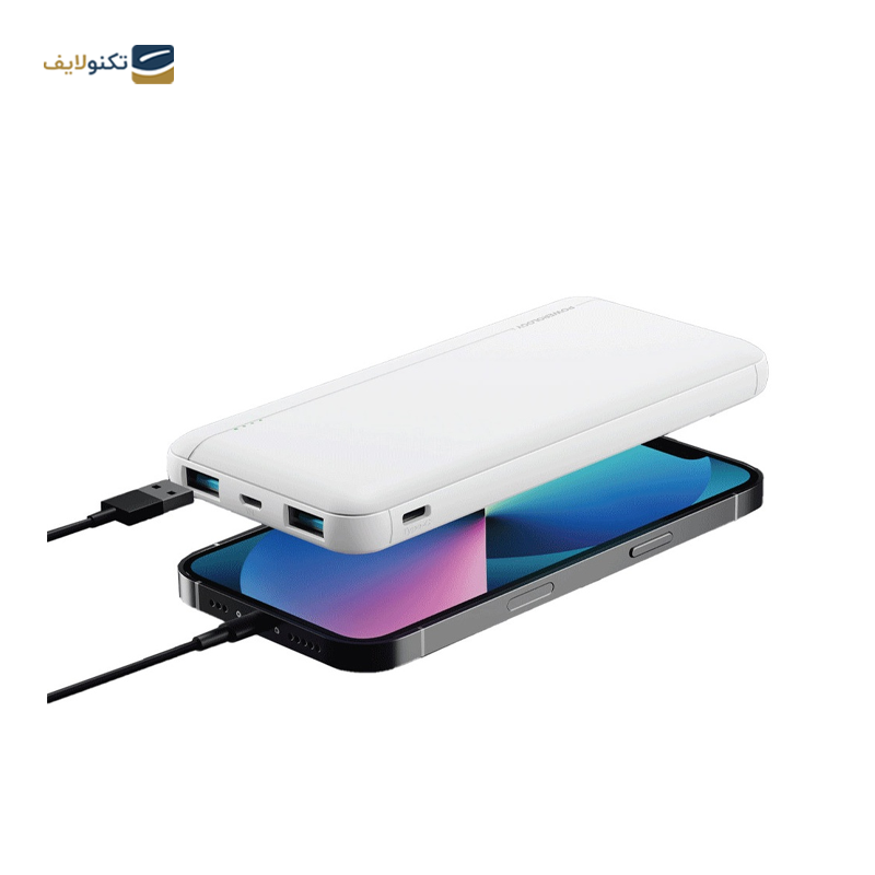 پاوربانک پاورولوجی مدل PPBCHA14 ظرفیت 10000 میلی آمپر ساعت - Powerology PPBCHA14 Power Bank