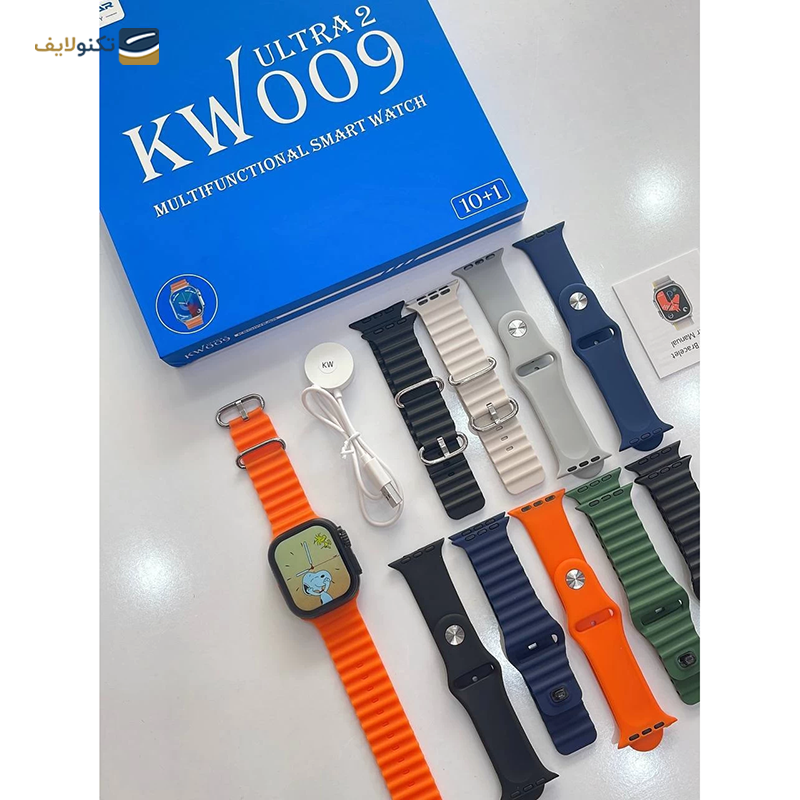 ساعت هوشمند مدل KW009 Ultra 2 - KW009 Ultra 2 Smart Watch