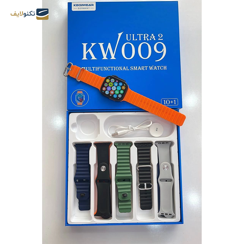 ساعت هوشمند مدل KW009 Ultra 2 - KW009 Ultra 2 Smart Watch