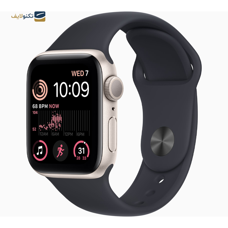  ساعت هوشمند اپل واچ سری 2021 SE مدل 40mm Aluminum Case - Apple Watch Series SE 40mm Aluminum Case