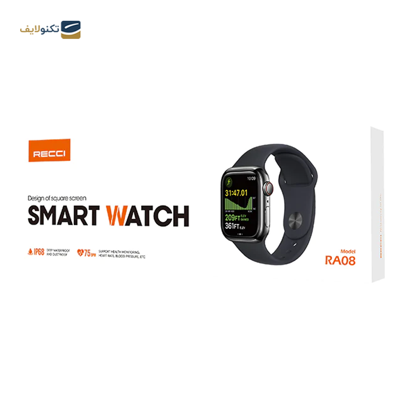 ساعت هوشمند رسی مدل RA08 - Recci RA08 Smart Watch