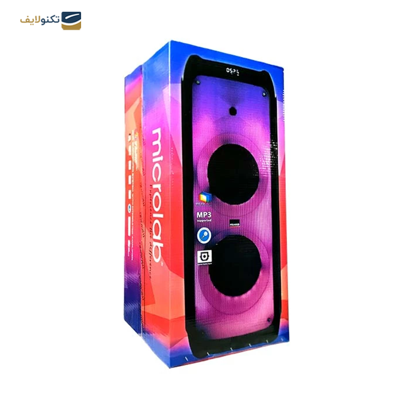 اسپیکر بلوتوثی قابل حمل میکرولب مدل Flame 81 - Flame 81 Bluetooth Speakers