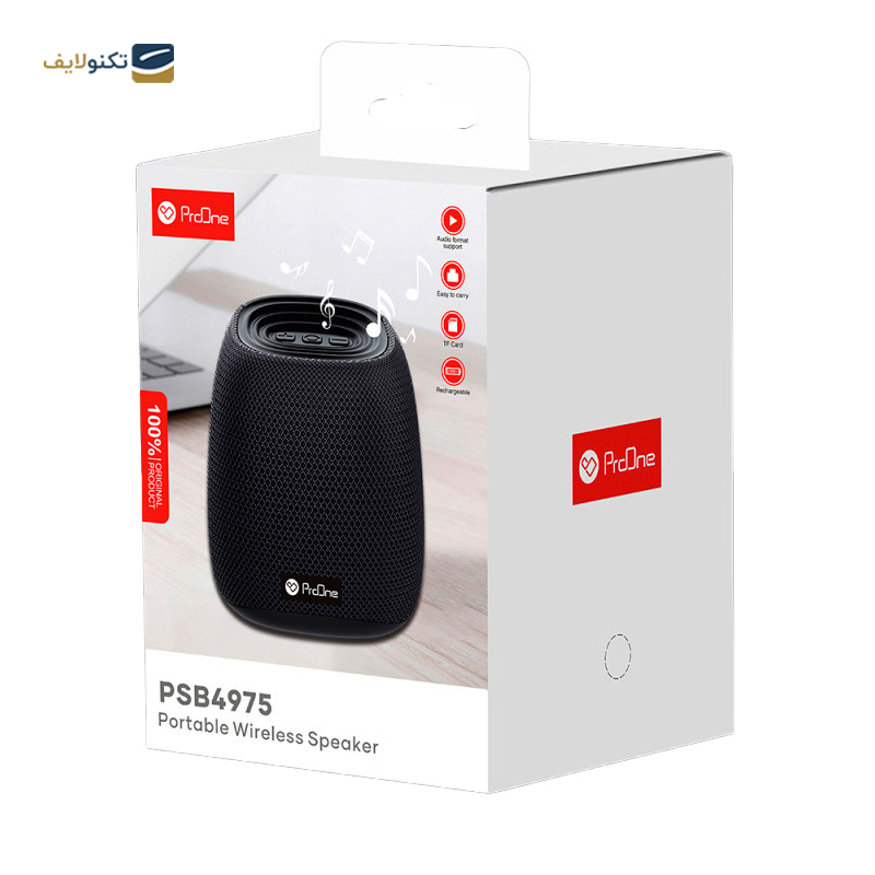 اسپیکر بلوتوثی قابل حمل پرووان مدل PSB4975 - ProOne PSB4975 Portable Bluetooth Speaker