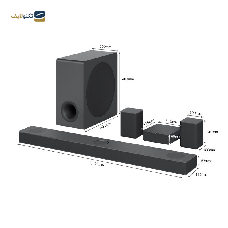 ساندبار ال جی مدل S80QR - LG Soundbar S80QR