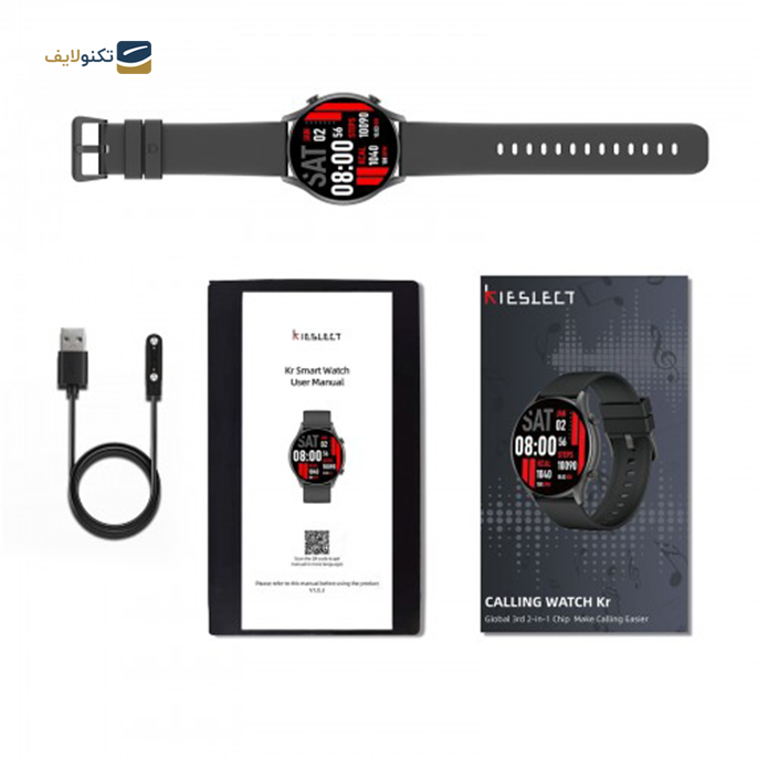 ساعت هوشمند کیسلکت مدل Kr - Kieslect smart Calling Watch Kr