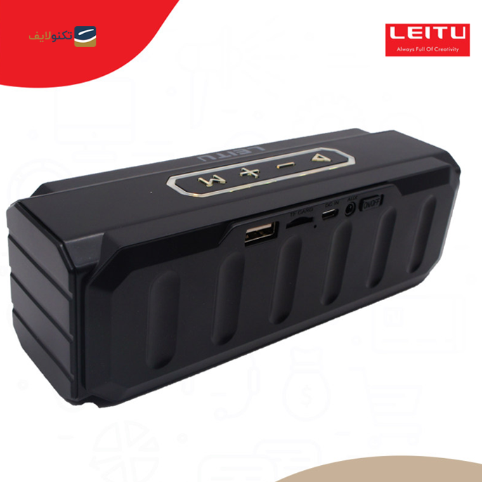  اسپیکر بلوتوثی قابل حمل لیتو مدل LK - 43 - Leitu LK - 43 Bluetooth Speaker