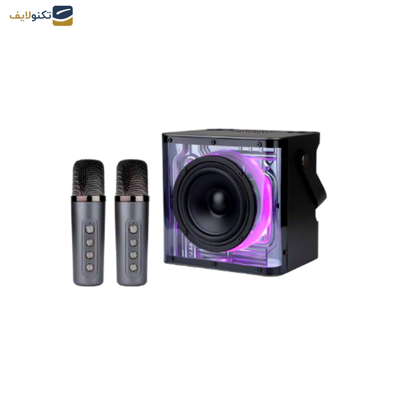 اسپیکر بلوتوثی قابل حمل کلومن مدل KS-150 KARAOKE - 