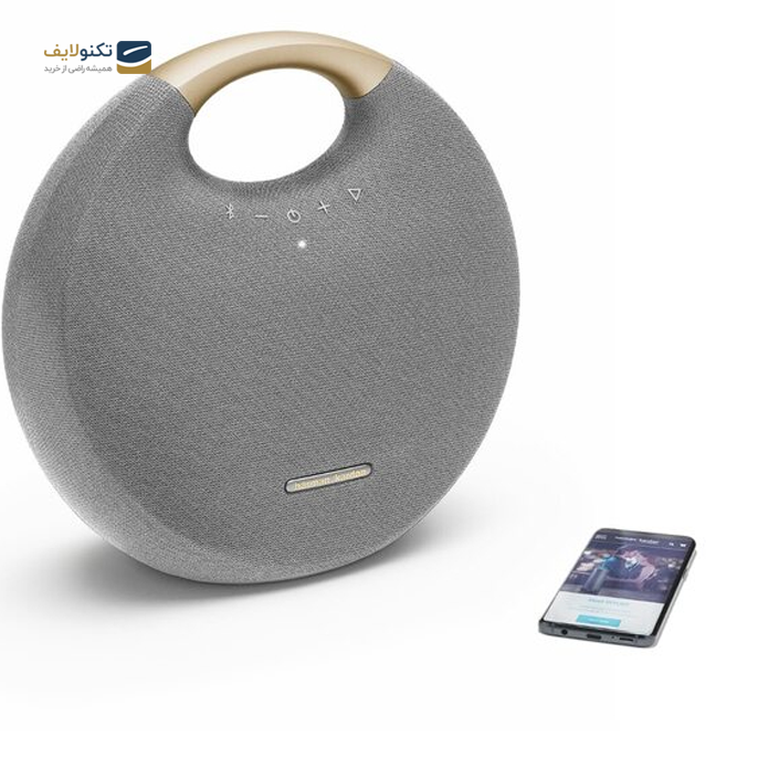  اسپیکر بلوتوثی قابل حمل هارمن کاردن مدل Onyx Studio 6 - Harman Kardon Onyx Studio 6 Portable Bluetooth Speaker