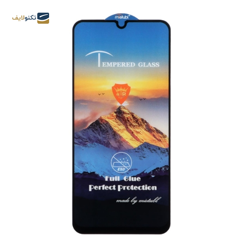 گلس گوشی پوکو M6 میتوبل مدل Full Cover ESD Mountain - Mietubl Full Cover ESD Mountain Poco M6 Screen Protector