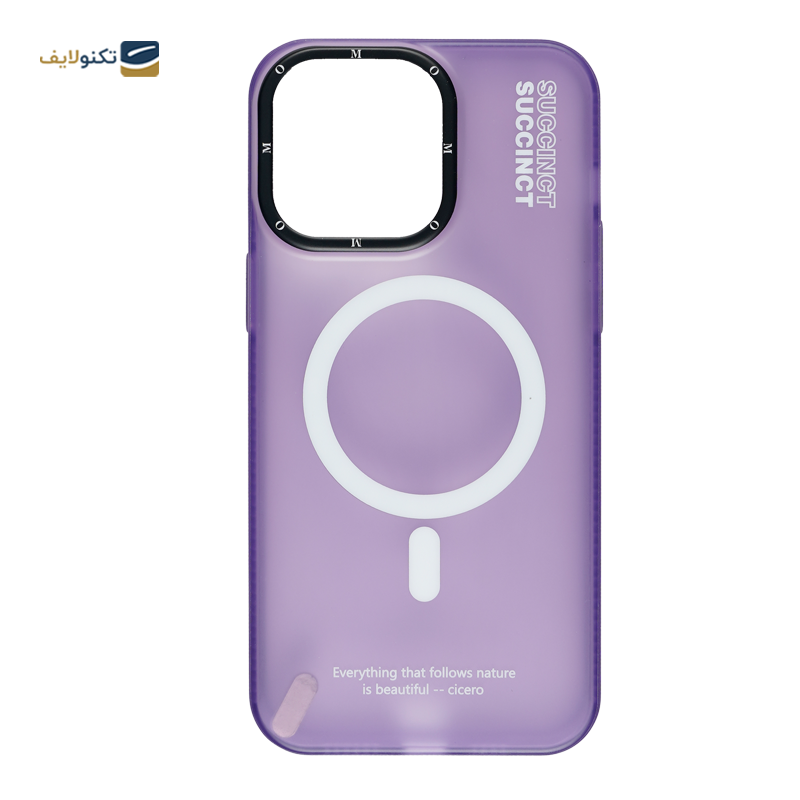 کاور گوشی اپل iPhone 13 Pro Max میکور مدل SUCCINCT مگ سیف - Mikwer SUCCINCT MagSafe Cover For Apple iPhone 13 Pro Max