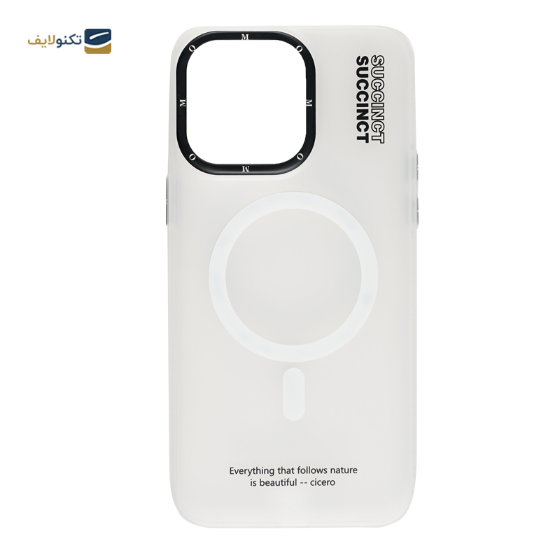 کاور گوشی اپل iPhone 13 Pro Max میکور مدل SUCCINCT مگ سیف - Mikwer SUCCINCT MagSafe Cover For Apple iPhone 13 Pro Max
