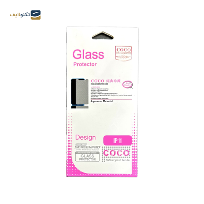 گلس گوشی اپل iPhone 11 کوکو مدل 10D Pro Plus - COCO 10D Pro Plus Apple iPhone 11