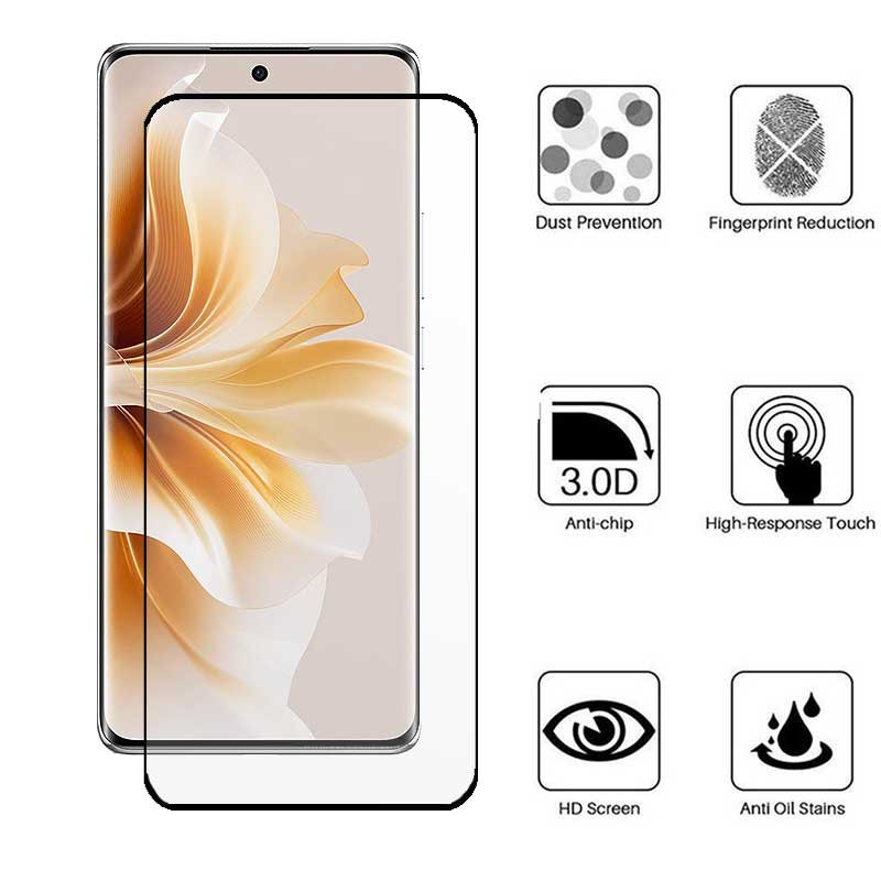 محافظ صفحه نمایش بوف مدل FullGlue-Max-G مناسب برای گوشی موبایل اوپو Oppo Reno11 Pro/ 11/ 11 China/ 10 pro/ 10/ 10 China - Buff FullGlue-Max-G Glass Screen Protector For Oppo Reno11 Pro/11/11 China/10 pro/10/10 China