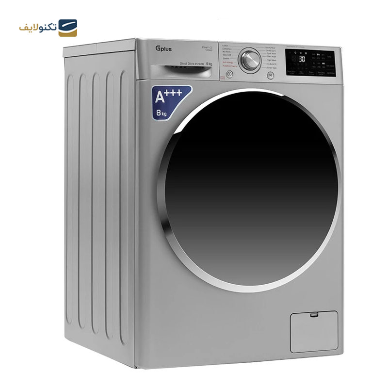 ماشین لباسشویی جی پلاس 8 کیلویی مدل GWM-L880 - GPlus GWM-L880 Washing Machine 8KG