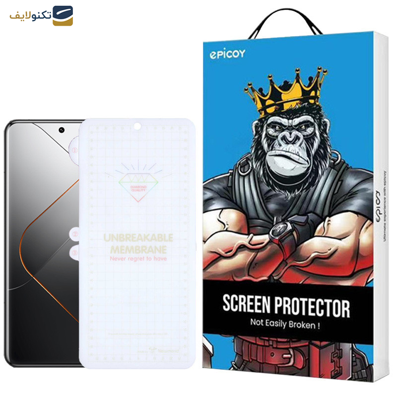 محافظ صفحه نمایش اپیکوی مدل Hydrogel مناسب برای گوشی موبایل شیائومی Xiaomi 14 Ultra-14 Pro-13 Pro - Epicoy Hydrogel Glass Screen Protector For Xiaomi 14 Ultra-14 Pro-13 Pro
