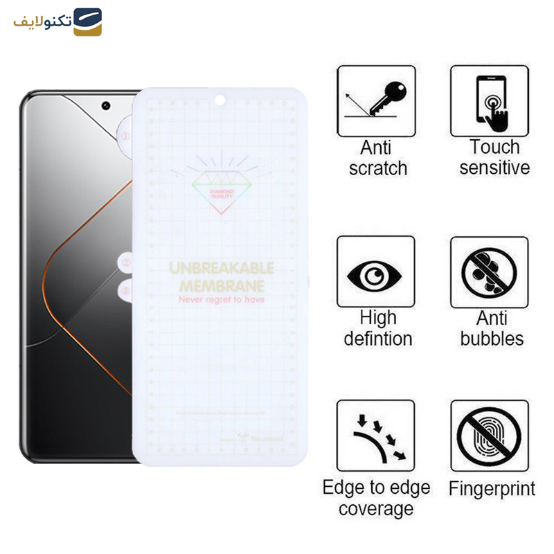 محافظ صفحه نمایش اپیکوی مدل Hydrogel مناسب برای گوشی موبایل شیائومی Xiaomi 14 Ultra-14 Pro-13 Pro - Epicoy Hydrogel Glass Screen Protector For Xiaomi 14 Ultra-14 Pro-13 Pro