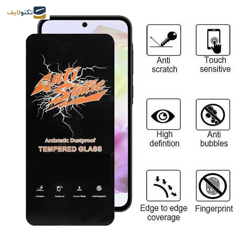 محافظ صفحه نمایش اپیکوی مدل Antistatic Dustproof مناسب برای گوشی موبایل سامسونگ Galaxy A35 - Epicoy Antistatic Dustproof Screen Protector For Samsung Galaxy A35