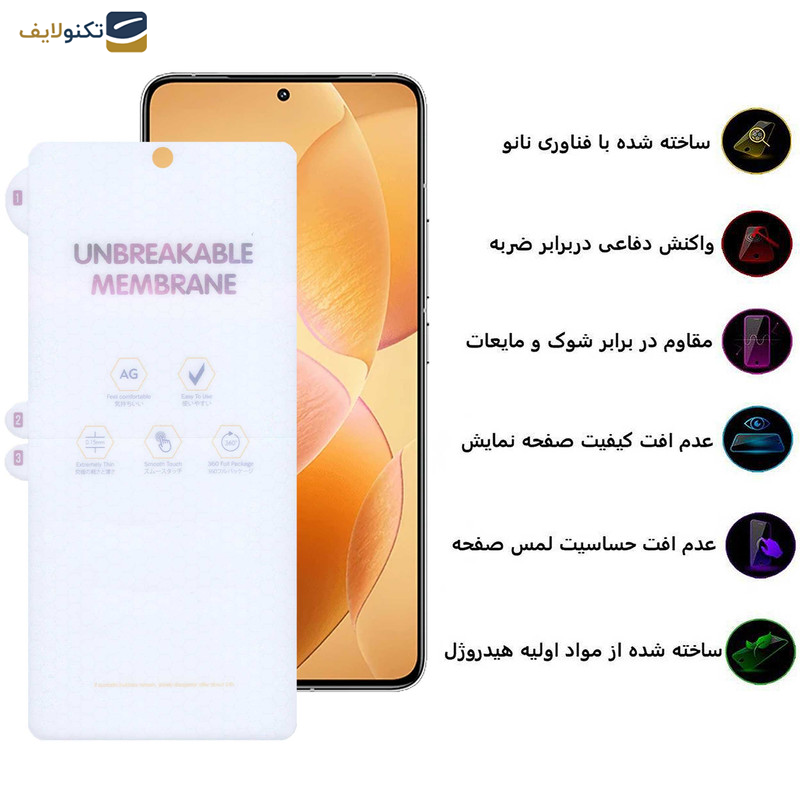 محافظ صفحه نمایش مات بوف مدل Hydrogel-Matte-G مناسب برای گوشی موبایل شیائومی Redmi K70 - K70 Pro - K70E - Buff Hydrogel-Matte-G film screen protector suitable for Xiaomi Redmi K70 - K70 Pro - K70E