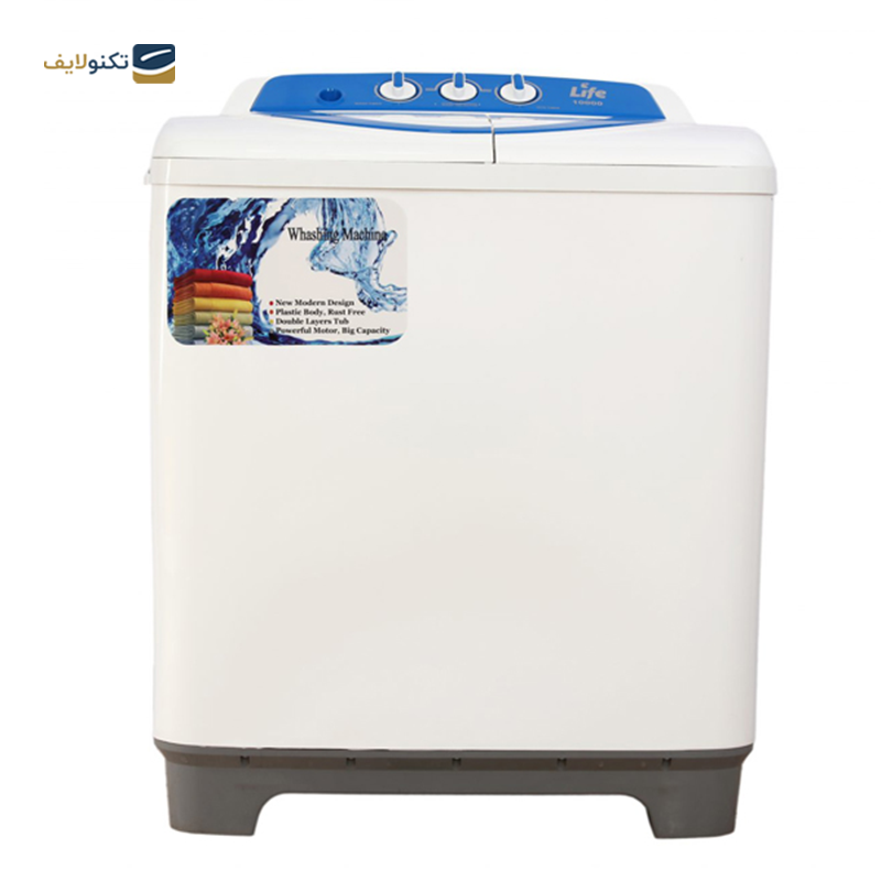 ماشین لباسشویی دوقلو لایف 10 کیلویی  - Life Washing Machine