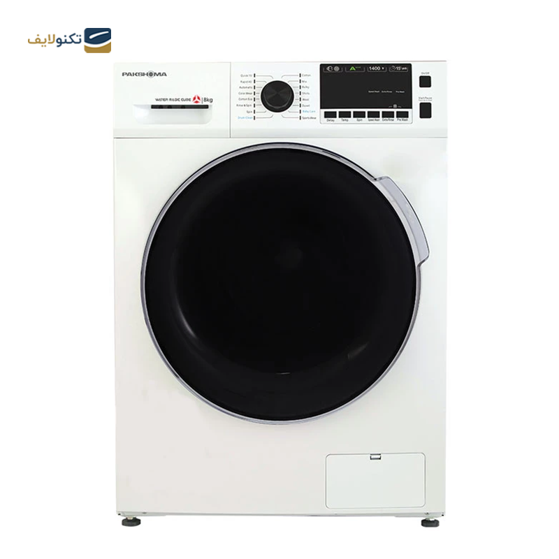 ماشین لباسشویی پاکشوما 8 کیلویی مدل BWF 40801  - Pakshoma BWF 40801 Washing Machine