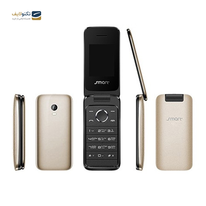 گوشی موبایل اسمارت مدل Flip F-1712 دو سیم‌ کارت - Smart Flip F-1712 Dual SIM