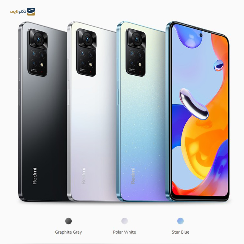  گوشی موبایل شیائومی Redmi Note 11 Pro ظرفیت 128 گیگابایت - رم 8 گیگابایت - Xiaomi Redmi Note 11 Pro 128/8GB - Global