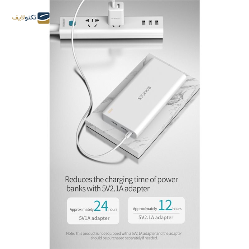 پاوربانک روموس مدل Coeus 20 ظرفیت 20000 میلی آمپر ساعت - Romoss Coeus 20 20000mAh Power bank