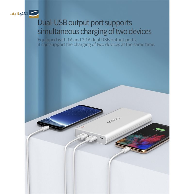 پاوربانک روموس مدل Coeus 20 ظرفیت 20000 میلی آمپر ساعت - Romoss Coeus 20 20000mAh Power bank