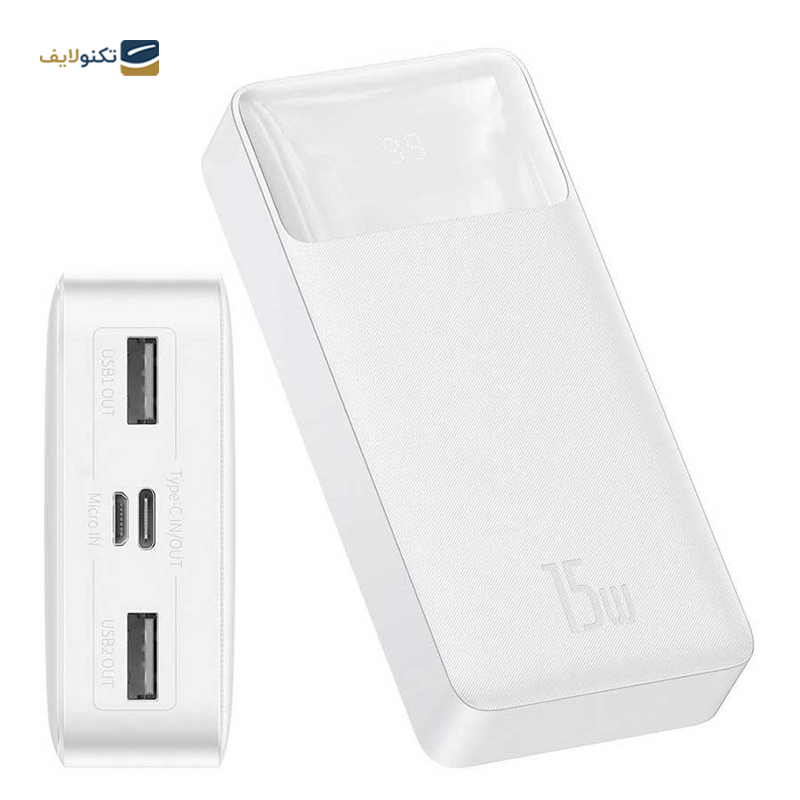  پاوربانک باسئوس مدل  Bipow PPDML-J01 با ظرفیت 20000 میلی آمپر  - Baseus Bipow PPDML-J01 20000mah Power Bank