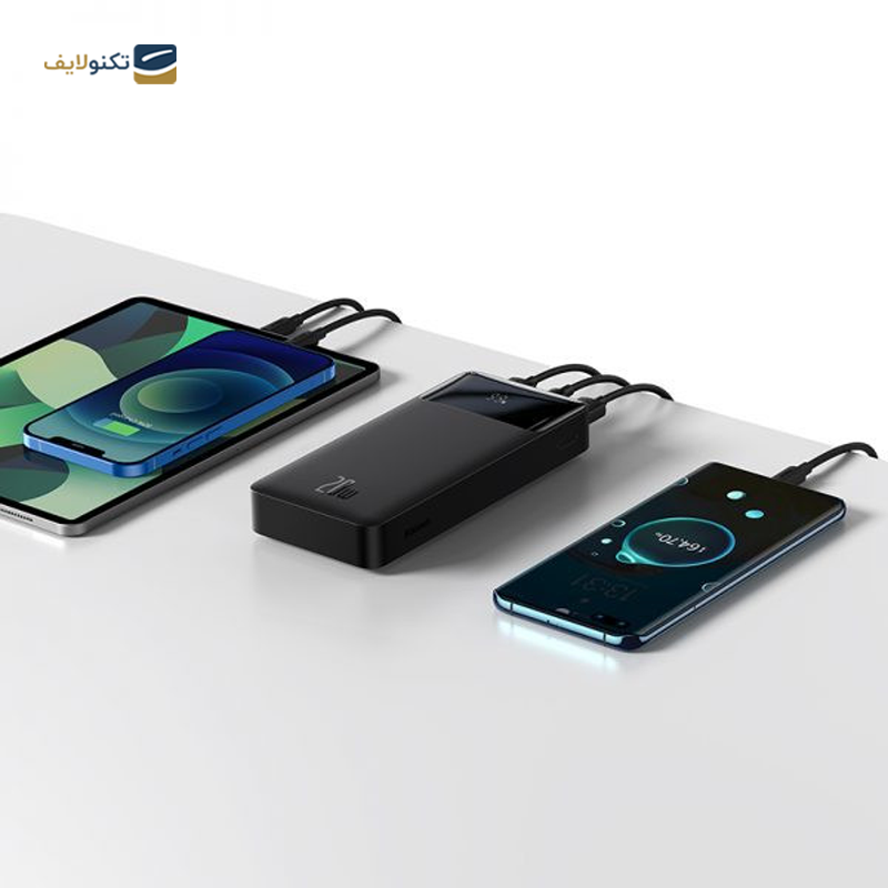  پاوربانک باسئوس مدل  Bipow PPDML-J01 با ظرفیت 20000 میلی آمپر  - Baseus Bipow PPDML-J01 20000mah Power Bank