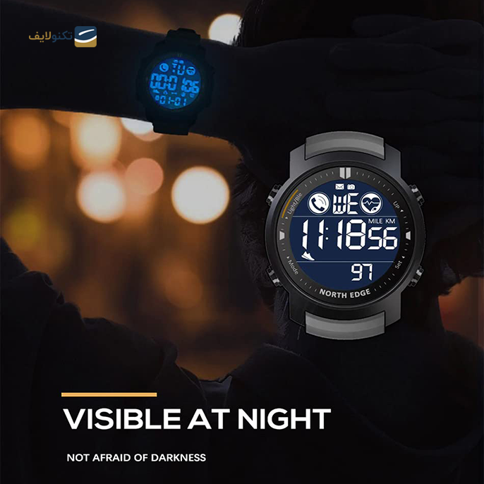 ساعت هوشمند نورث ادج مدل Laker  - North Edge Laker Smartwatch