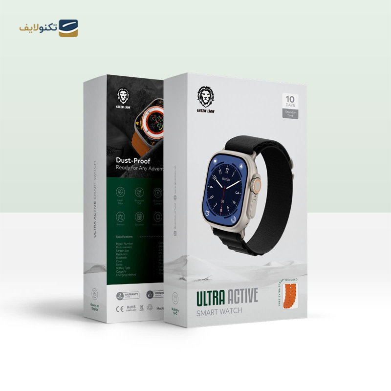 ساعت هوشمند گرین لاین مدل Ultra Active - Green lion Ultra Active smartwatch