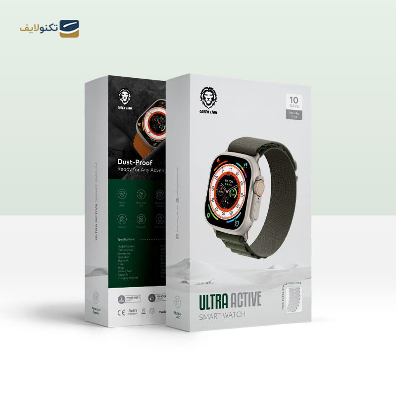 ساعت هوشمند گرین لاین مدل Ultra Active - Green lion Ultra Active smartwatch