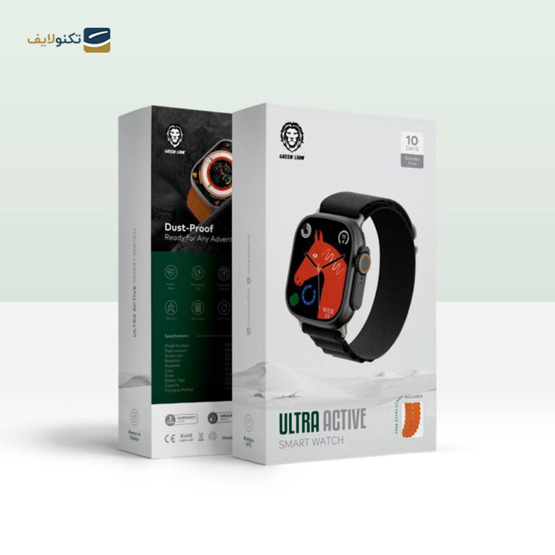 ساعت هوشمند گرین لاین مدل Ultra Active - Green lion Ultra Active smartwatch