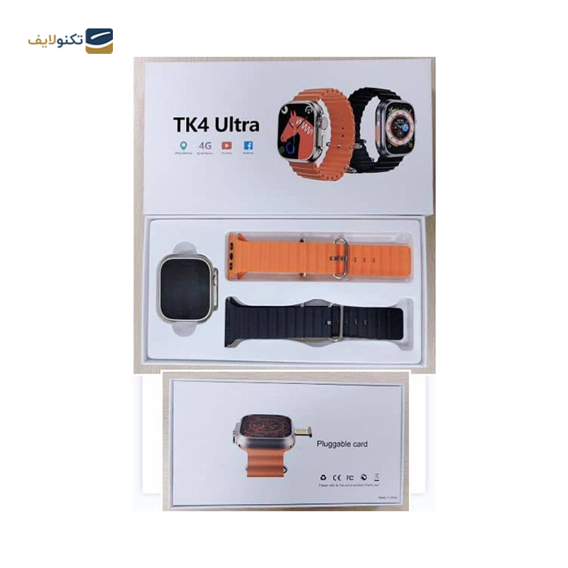 ساعت هوشمند مدل TK4 Ultra 4G Android - TK4 Ultra 4G Android Smart Watch