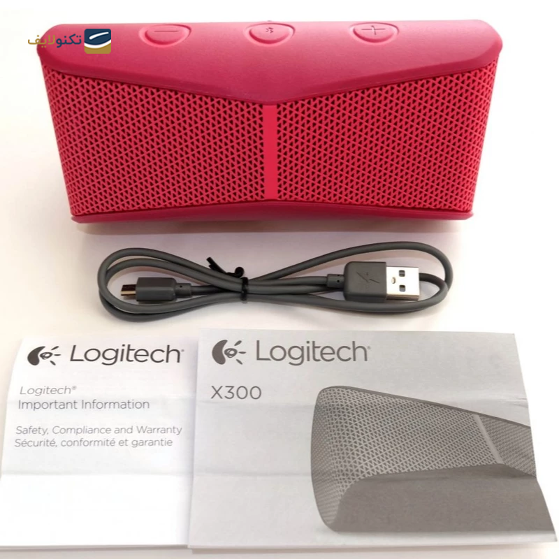 اسپیکر بلوتوثی قابل حمل لاجیتک مدل X300 - Logitech X300 Portable Bluetooth Speaker