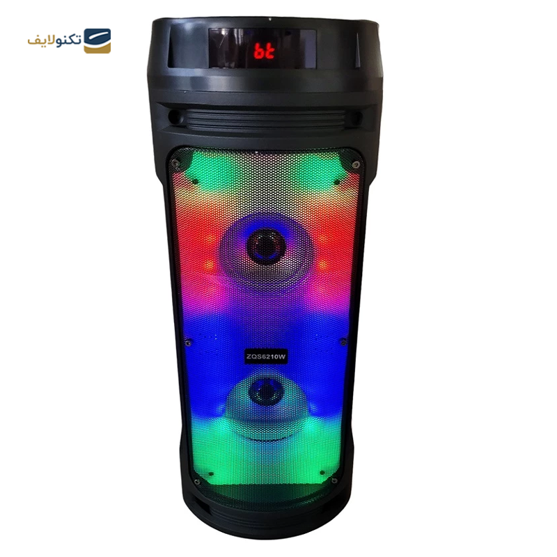 اسپیکر بلوتوثی چمدانی مدل ZQS 6210W - ZQS 6210w Suitcase Bluetooth Speaker