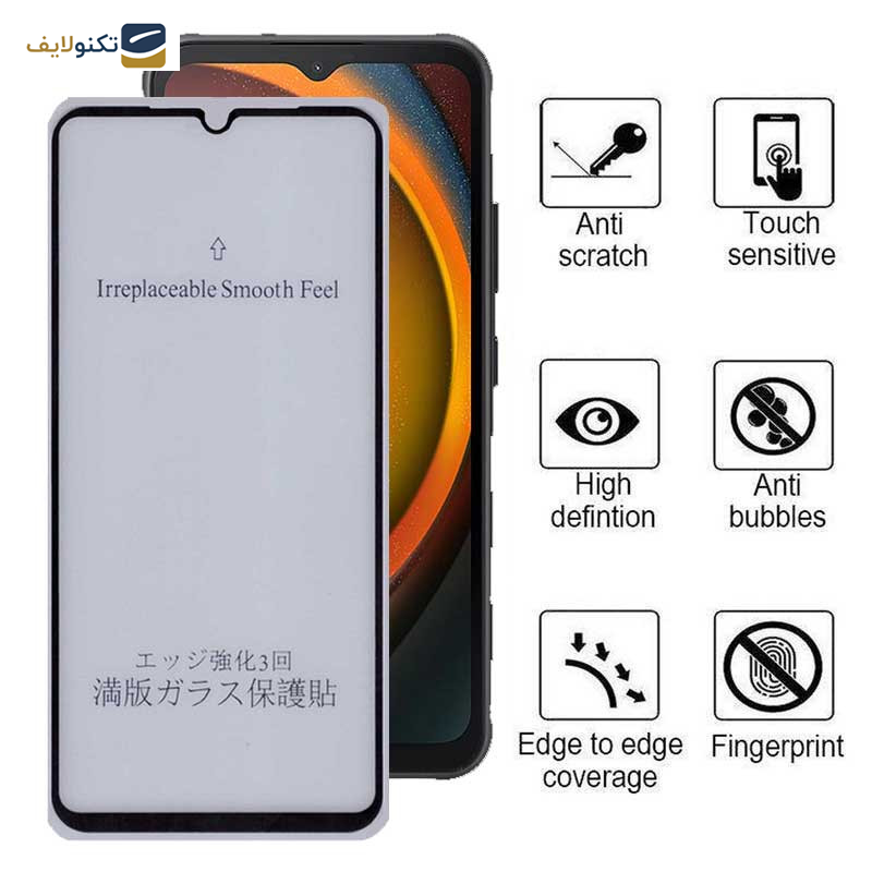 محافظ صفحه نمایش مات بوف مدل 5D-Matte-G مناسب برای گوشی موبایل سامسونگ Galaxy Xcover7 - Buff 5D-Matte-G Glass Screen Protector For Samsung Galaxy Xcover7 / A14 4G/5G