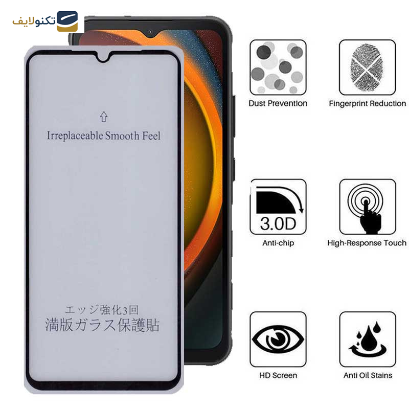 محافظ صفحه نمایش مات بوف مدل 5D-Matte-G مناسب برای گوشی موبایل سامسونگ Galaxy Xcover7 - Buff 5D-Matte-G Glass Screen Protector For Samsung Galaxy Xcover7 / A14 4G/5G