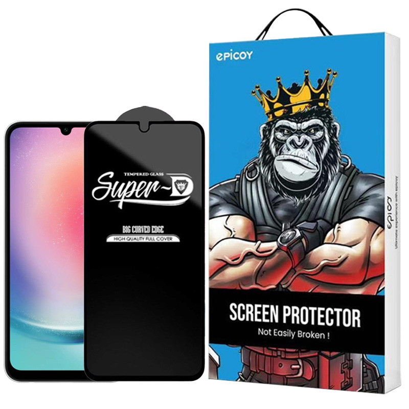 محافظ صفحه نمایش اپیکوی مدل Super 5D مناسب برای گوشی موبایل سامسونگ Galaxy A24 4G/A25/A15 4G/5G /F34 - Epicoy Super 5D Glass Screen Protector For Samsung Galaxy A24 4G/A25/A15 4G/5G /F34