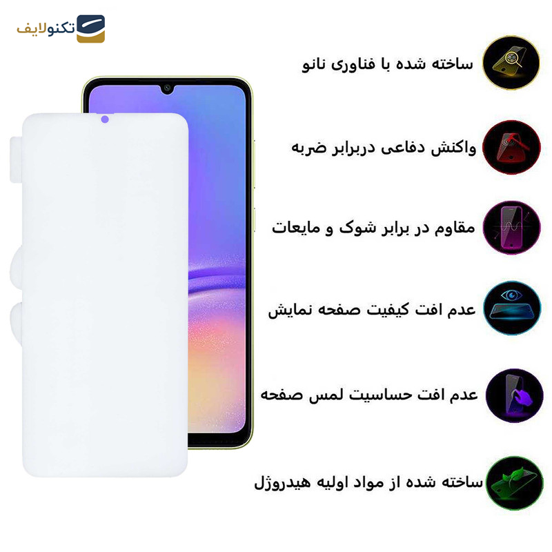 محافظ صفحه نمایش اِپیکوی مدل Hydrogel-Cover مناسب برای گوشی موبایل سامسونگ Galaxy A05 / A05s / A70 / A70s - Epicoy Hydrogel-Cover film screen protector suitable for Samsung Galaxy A05 / A05s / A70 / A70