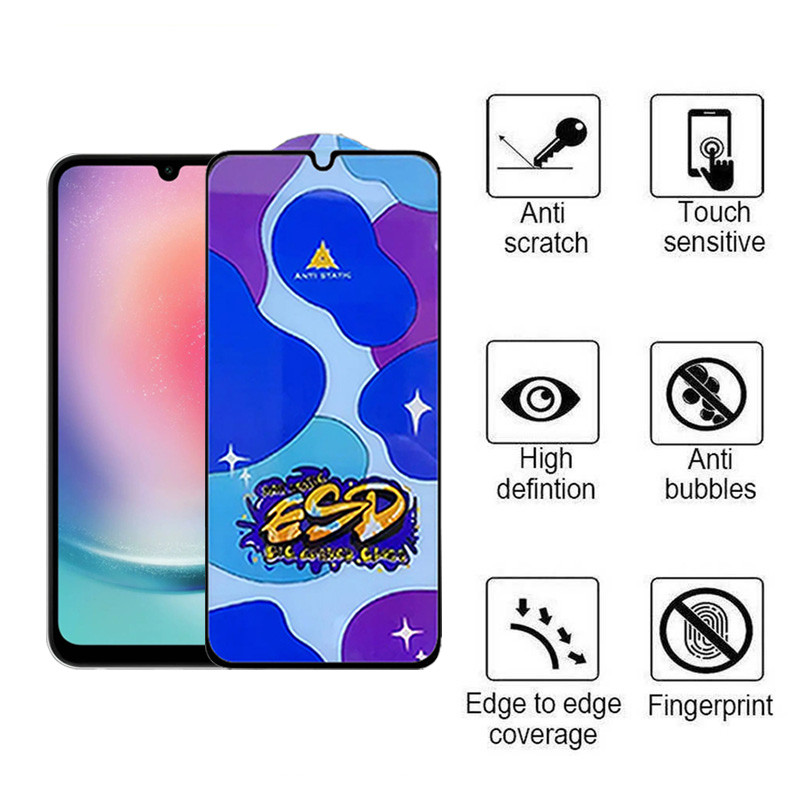 محافظ صفحه نمایش اپیکوی مدل Star ESD مناسب برای گوشی موبایل سامسونگ Galaxy A24 4G/A25/A15 4G/5G /F34 - Epicoy Star ESD Glass Screen Protector For Samsung Galaxy A24 4G/A25/A15 4G/5G /F34