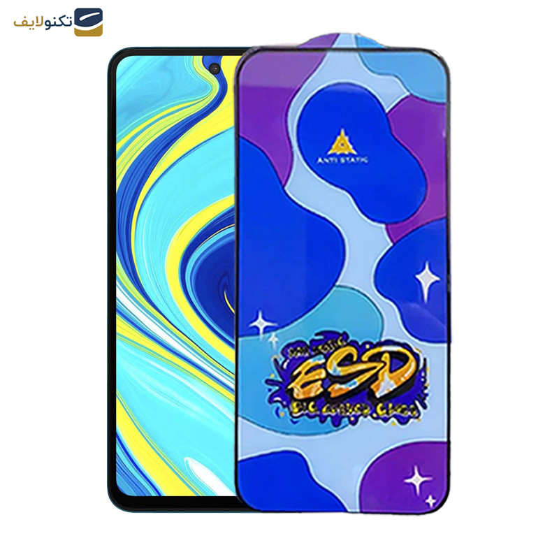 محافظ صفحه نمایش اپیکوی مدل Star ESD مناسب برای گوشی موبایل شیائومی Redmi Note 9 Pro Max-Note 9 Pro 5G-Note 9 Pro 4G India-Global-Note 9S - Star ESD Glass Screen Protector For Xiaomi Redmi Note 9 Pro Max-Note 9 Pro 5G-Note 9 Pro 4G India-Global-Note 9S